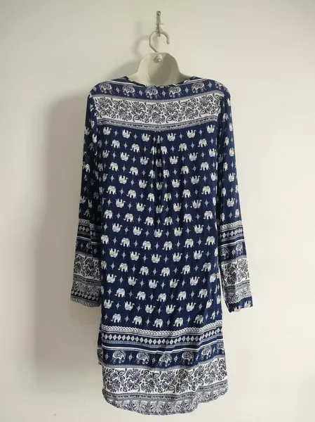 Vestido Túnica Indiano Pedraria - Tam. M