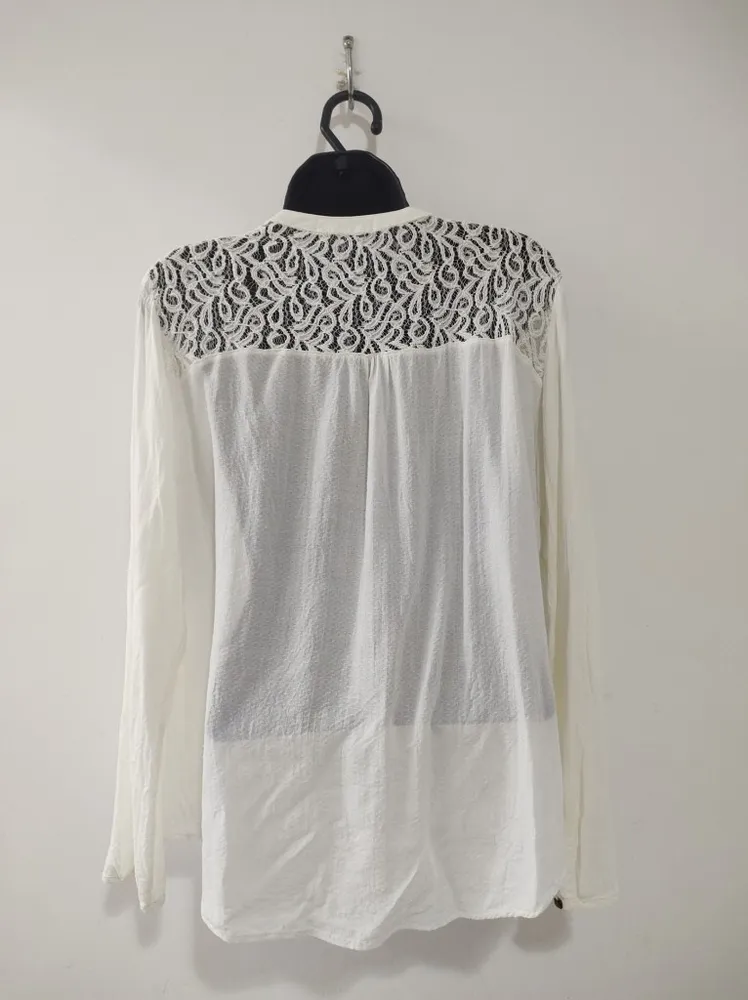 Blusa Pérola Renda - Tam. G