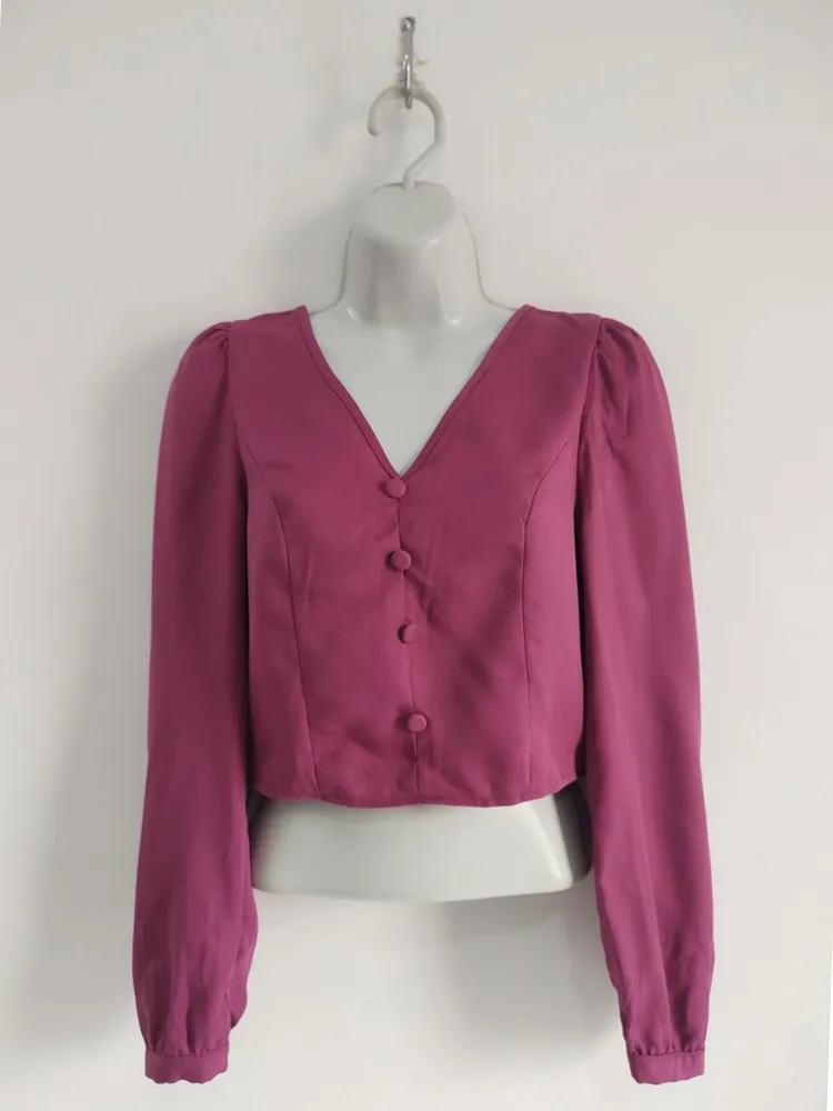 Cropped Fucsia SHEIN - Tam. P