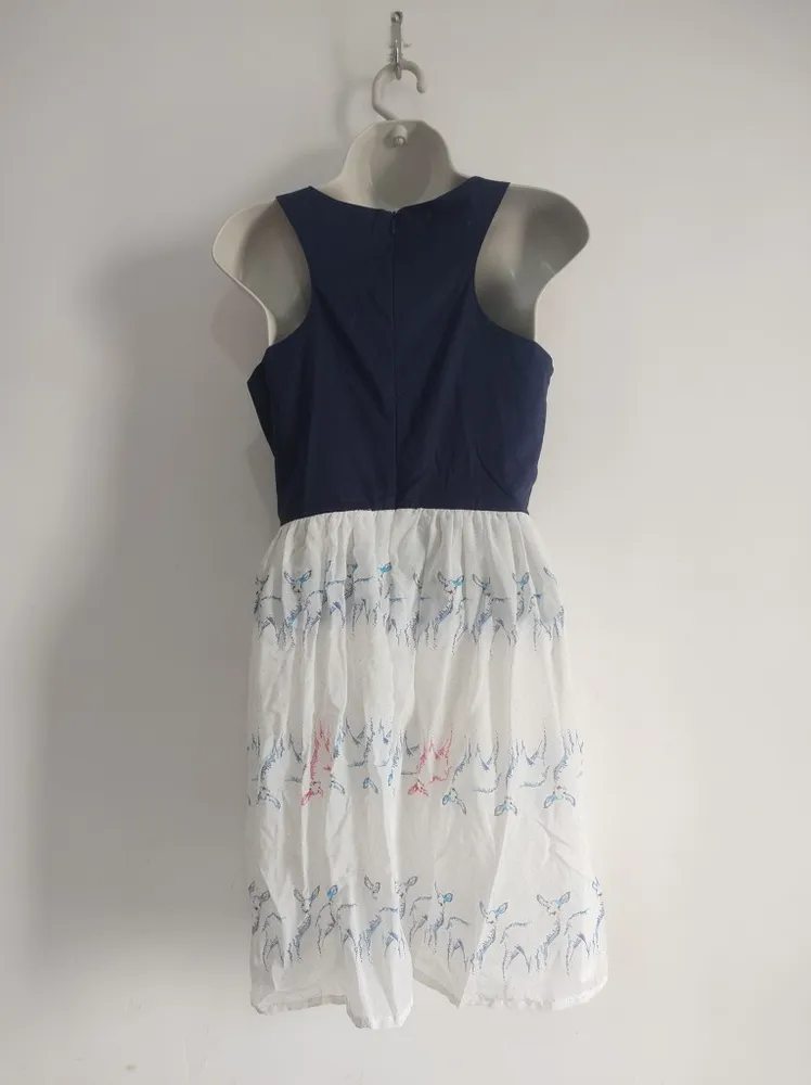 Vestido Bordado Recortes Antix - Tam. P
