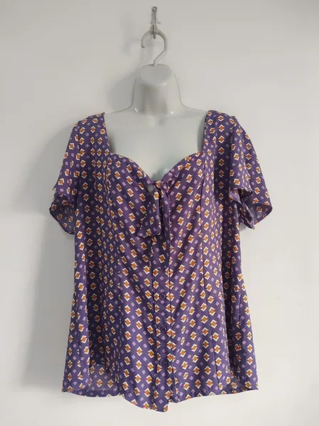 Camisa Estampa Geométrica - Tam. G