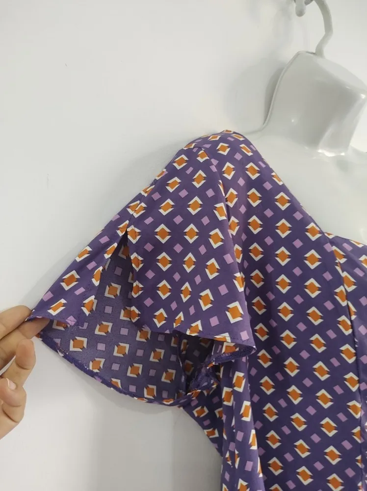 Camisa Estampa Geométrica - Tam. G