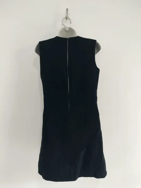 Vestido Preto de Lã Batida Importado - Tam. P