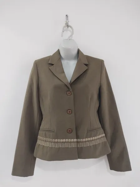 Blazer de Alfaiataria Bordado - Tam. P