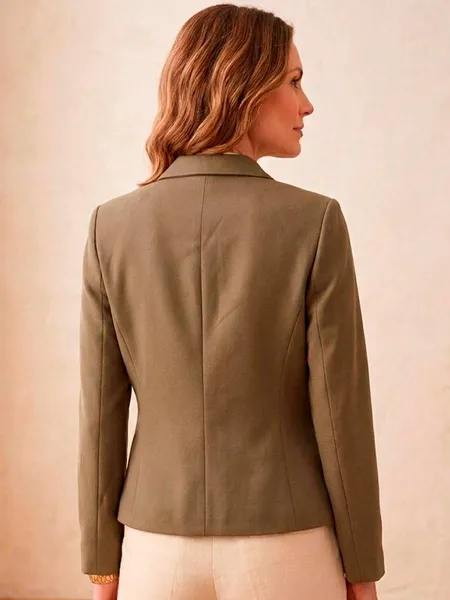 Blazer de Alfaiataria Bordado - Tam. P
