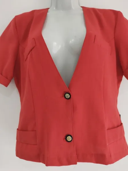 Blazer de Manga Curta - Tam. M
