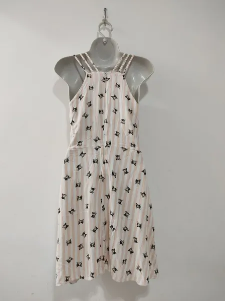 Vestido Estampa de Gatinhos - Tam. P