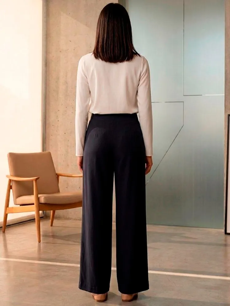 Calça Marinho Pantalona CORI - Tam. 38