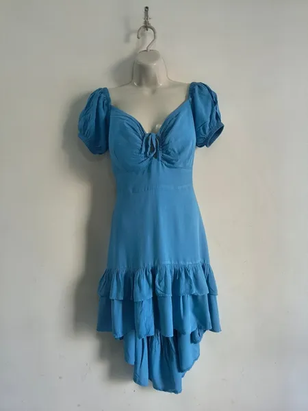 Vestido Mullet Azul - Tam. M