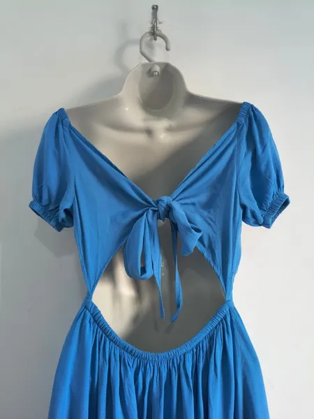 Vestido Mullet Azul - Tam. M