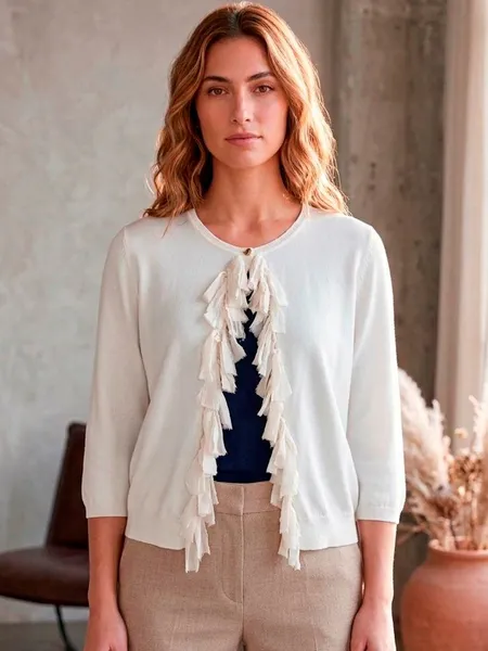 Casaquinho Cardigan CAROLINA HERRERA - Tam. P