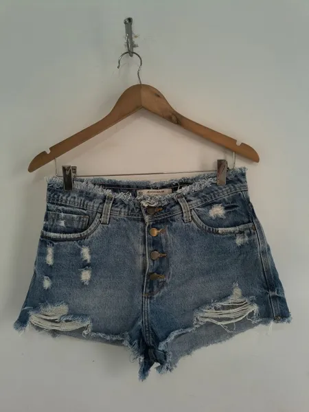 Shorts Jeans Botões Jeanswear - Tam. 38