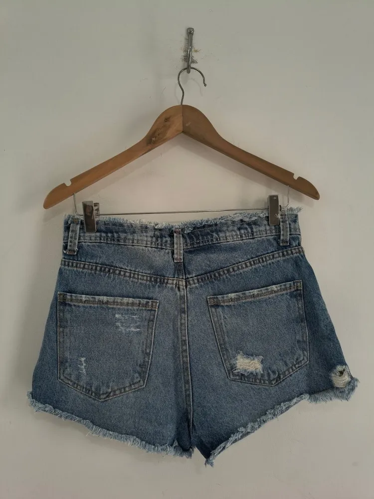 Shorts Jeans Botões Jeanswear - Tam. 38