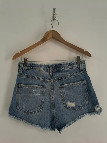 Shorts Jeans Botões Jeanswear - Tam. 38