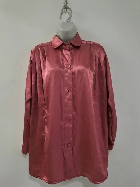 Camisa Coral Acetinada - Tam. XGG