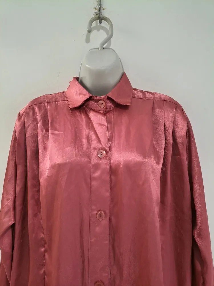 Camisa Coral Acetinada - Tam. XGG