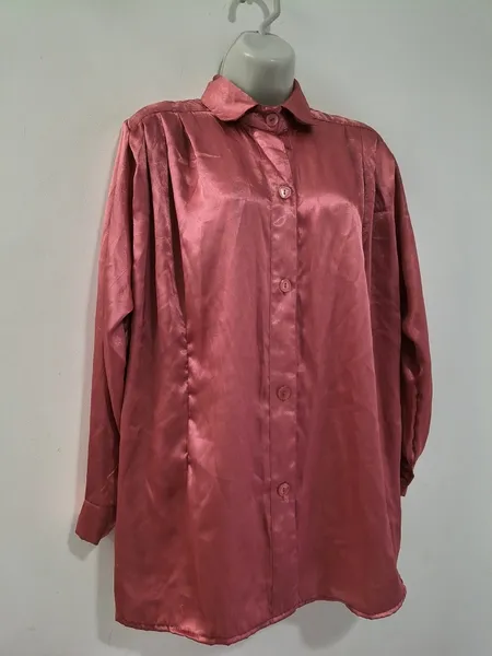 Camisa Coral Acetinada - Tam. XGG