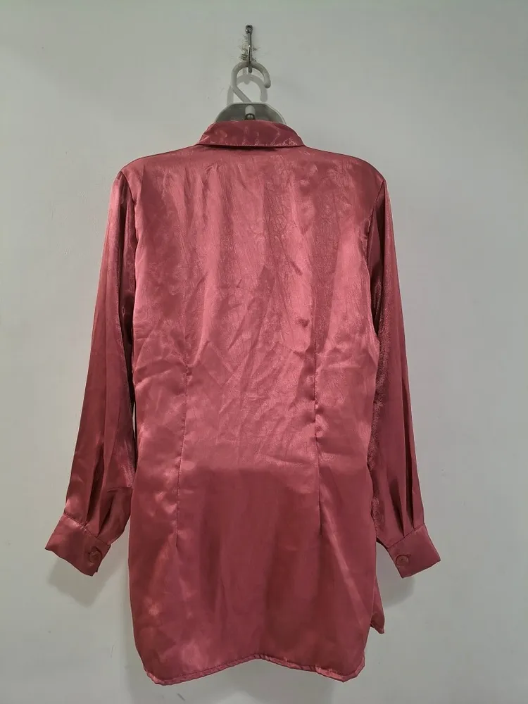 Camisa Coral Acetinada - Tam. XGG