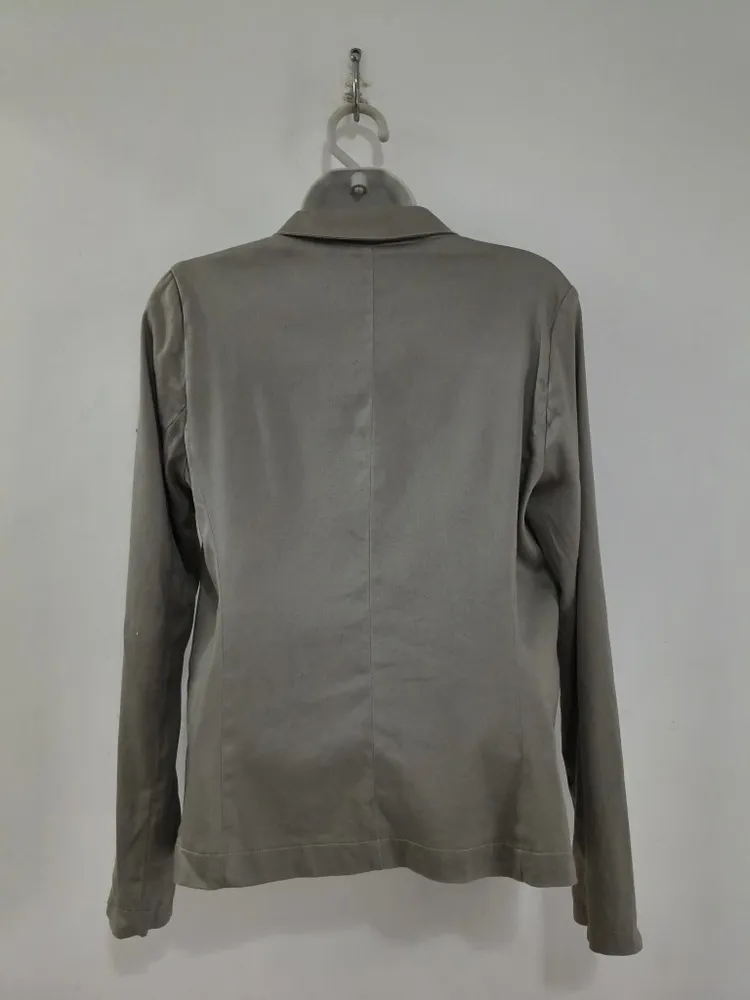 Blazer Feminino Bege Acizentado - Tam. P