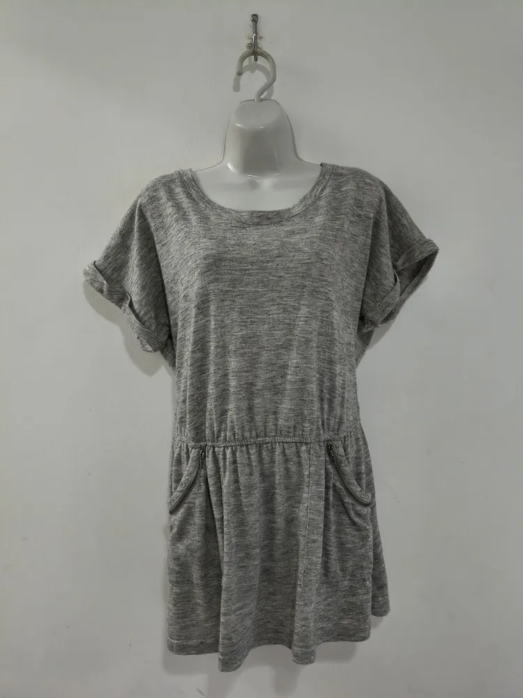 Vestido Cinza com Bolso FOREVER 21 - Tam. M
