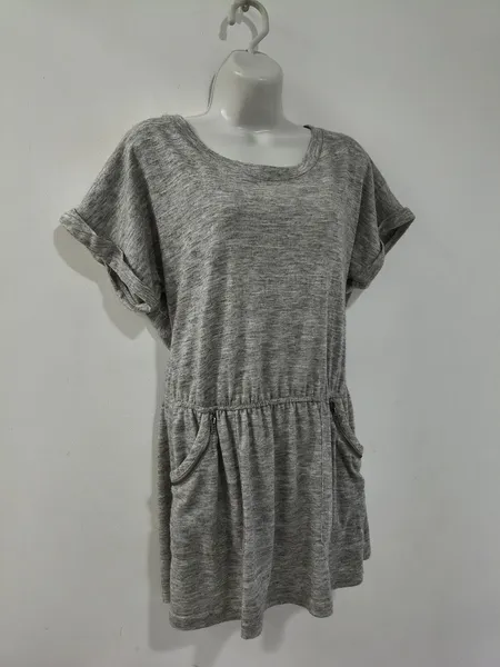 Vestido Cinza com Bolso FOREVER 21 - Tam. M