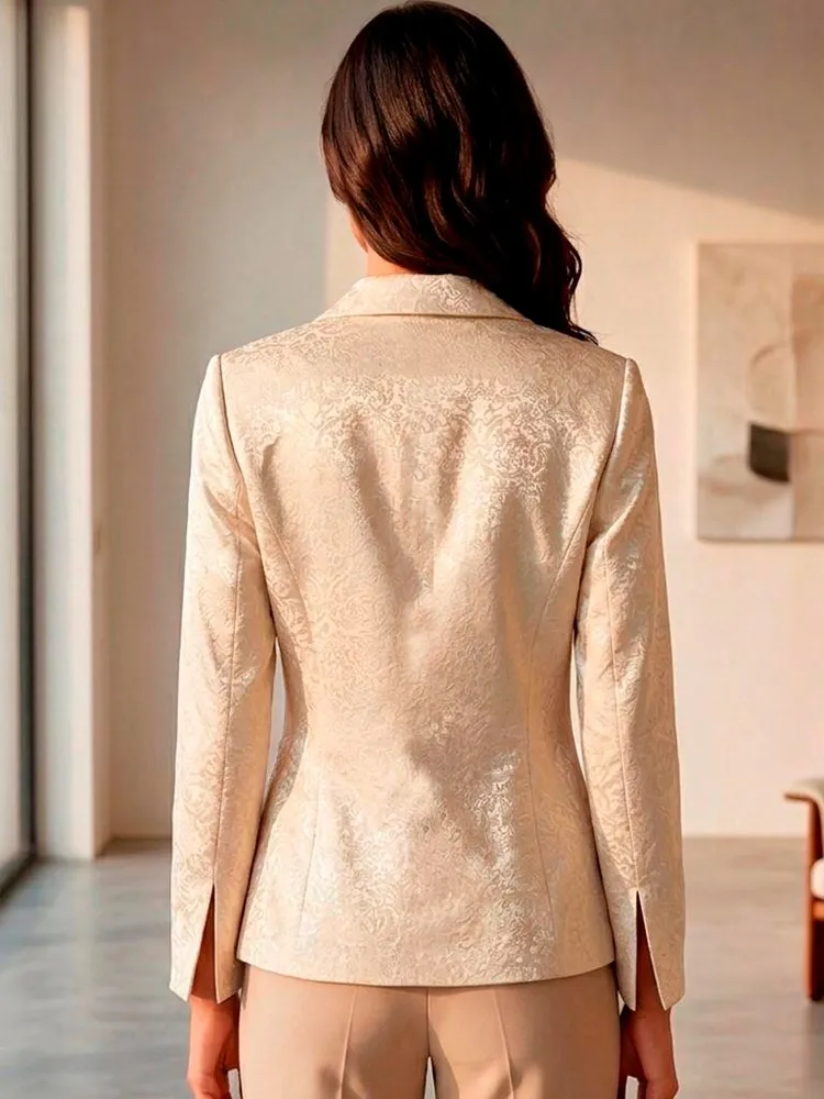 Blazer Pérola Jacquard - Tam. M