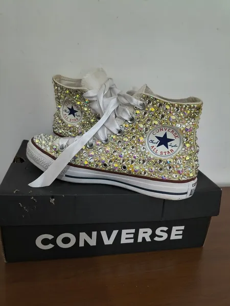 Tênis All Star Converse Strass Novo - Tam. 36