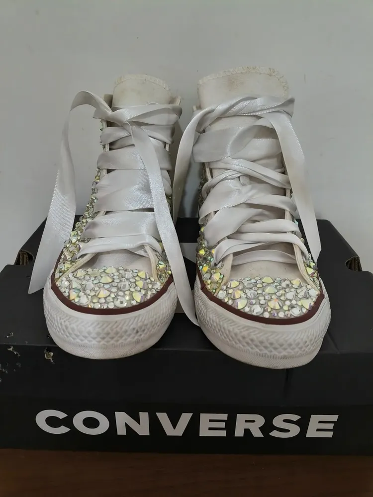 Tênis All Star Converse Strass Novo - Tam. 36