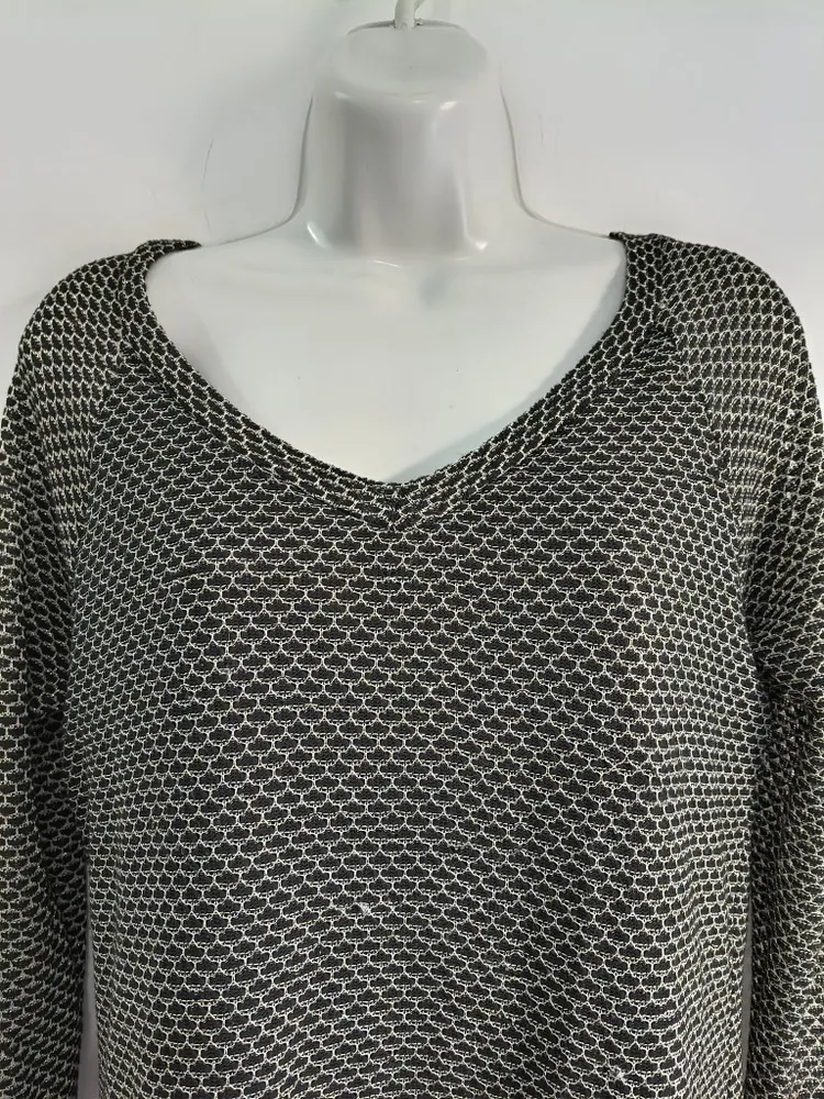 Blusa Feminina Preta e Dourada - Tam. M