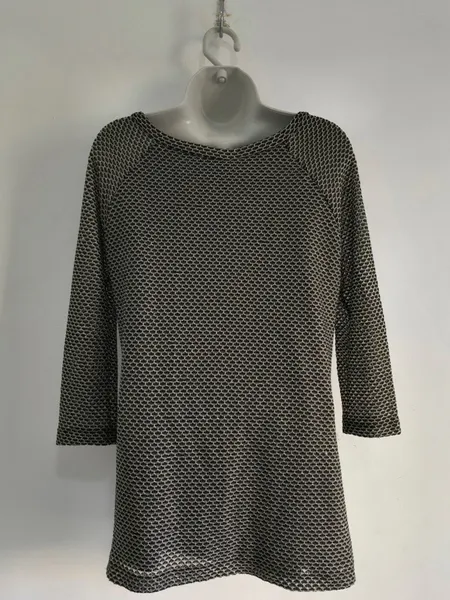 Blusa Feminina Preta e Dourada - Tam. M