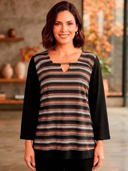 Blusa Feminina Listrada - Tam. G