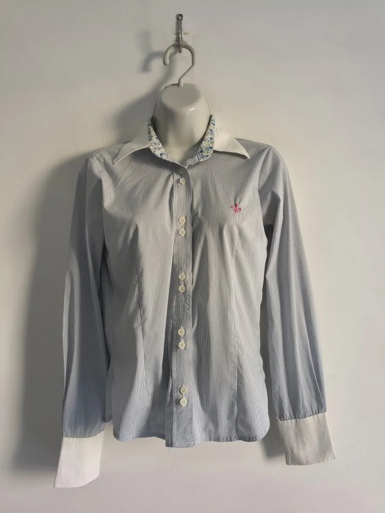 Camisa Feminina Listrada da DUDALINA - Tam. P