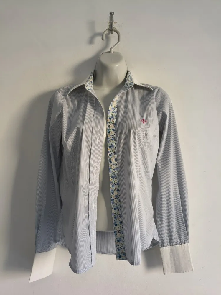 Camisa Feminina Listrada da DUDALINA - Tam. P