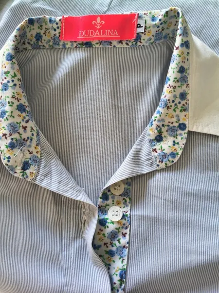Camisa Feminina Listrada da DUDALINA - Tam. P