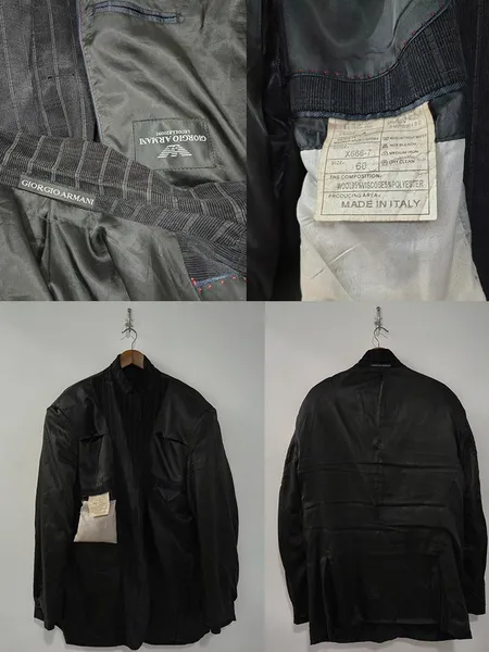 Blazer Masculino Giorgio Armani de Veludo Original - Tam. GG