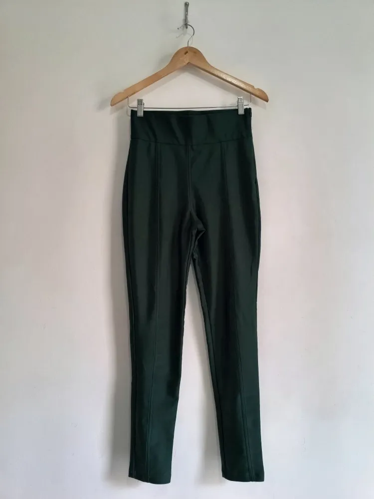 Calça Feminina Legging Montaria Verde Escuro - Tam. P