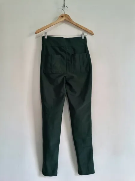 Calça Feminina Legging Montaria Verde Escuro - Tam. P