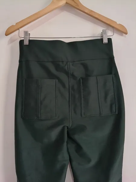 Calça Feminina Legging Montaria Verde Escuro - Tam. P