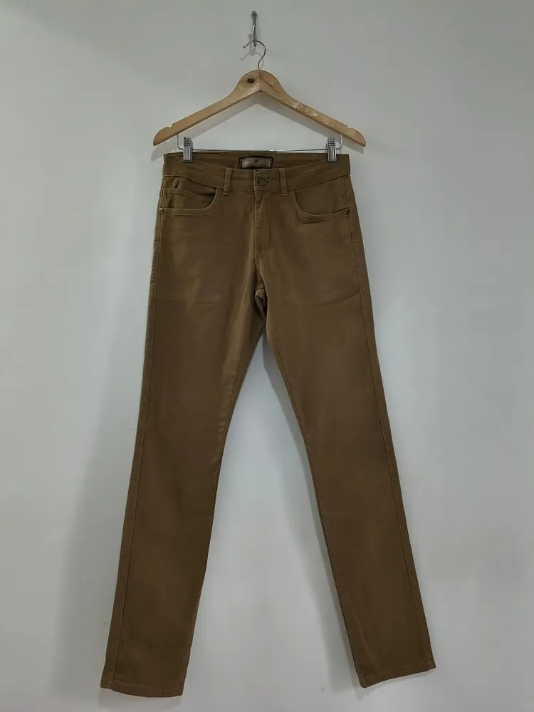 Calça Jeans Masculina Reta Caramelo - Tam. 40