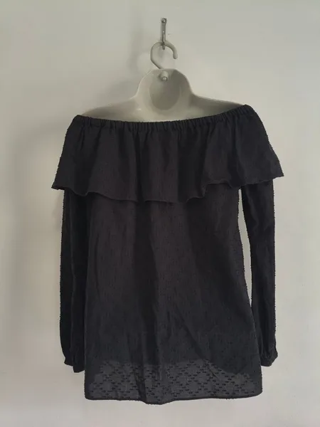 Blusa Ombro a Ombro Preta da MICHAEL KORS - Tam. M
