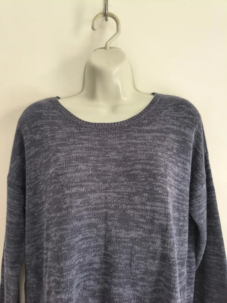 Suéter de Tricô Feminino Azul da AÉROPOSTALE - Tam. G