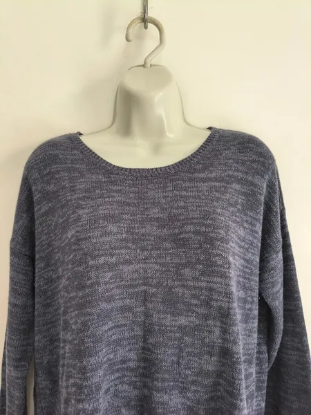 Suéter de Tricô Feminino Azul da AÉROPOSTALE - Tam. G