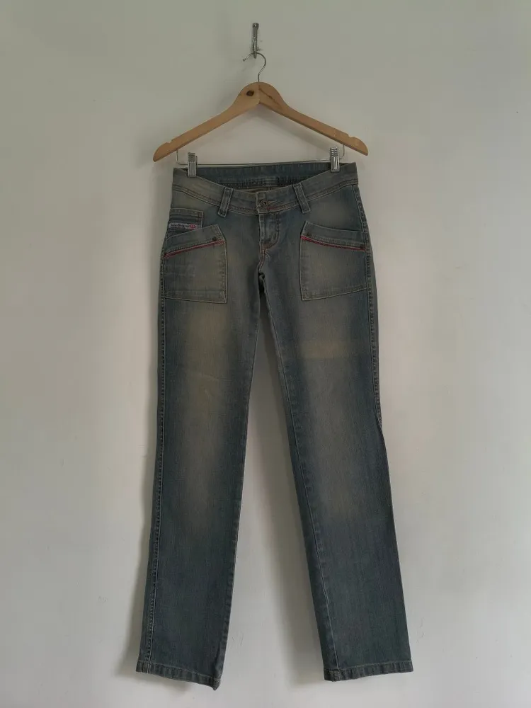 Calça Jeans DIESEL Vintage Anos 2000 Estilo Y2K - Tam. 40