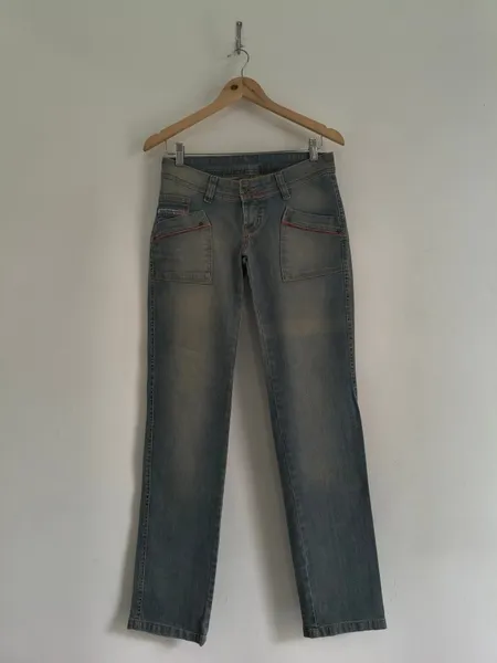 Calça Jeans DIESEL Vintage Anos 2000 Estilo Y2K - Tam. 40