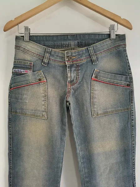 Calça Jeans DIESEL Vintage Anos 2000 Estilo Y2K - Tam. 40
