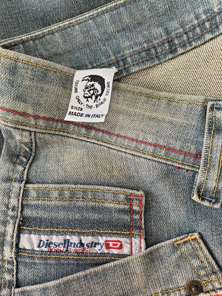 Calça Jeans DIESEL Vintage Anos 2000 Estilo Y2K - Tam. 40