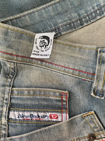 Calça Jeans DIESEL Vintage Anos 2000 Estilo Y2K - Tam. 40