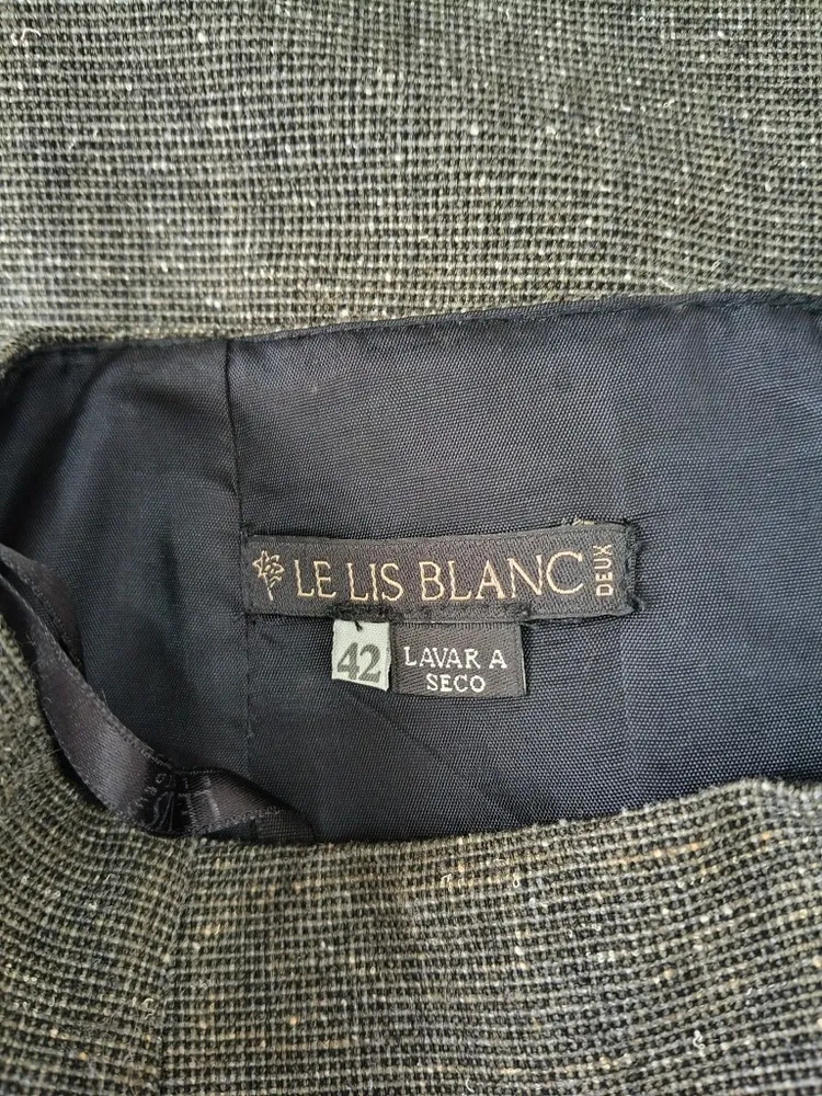 Saia de Alfaiataria Vintage CGC da LE LIS BLANC - Tam. 36