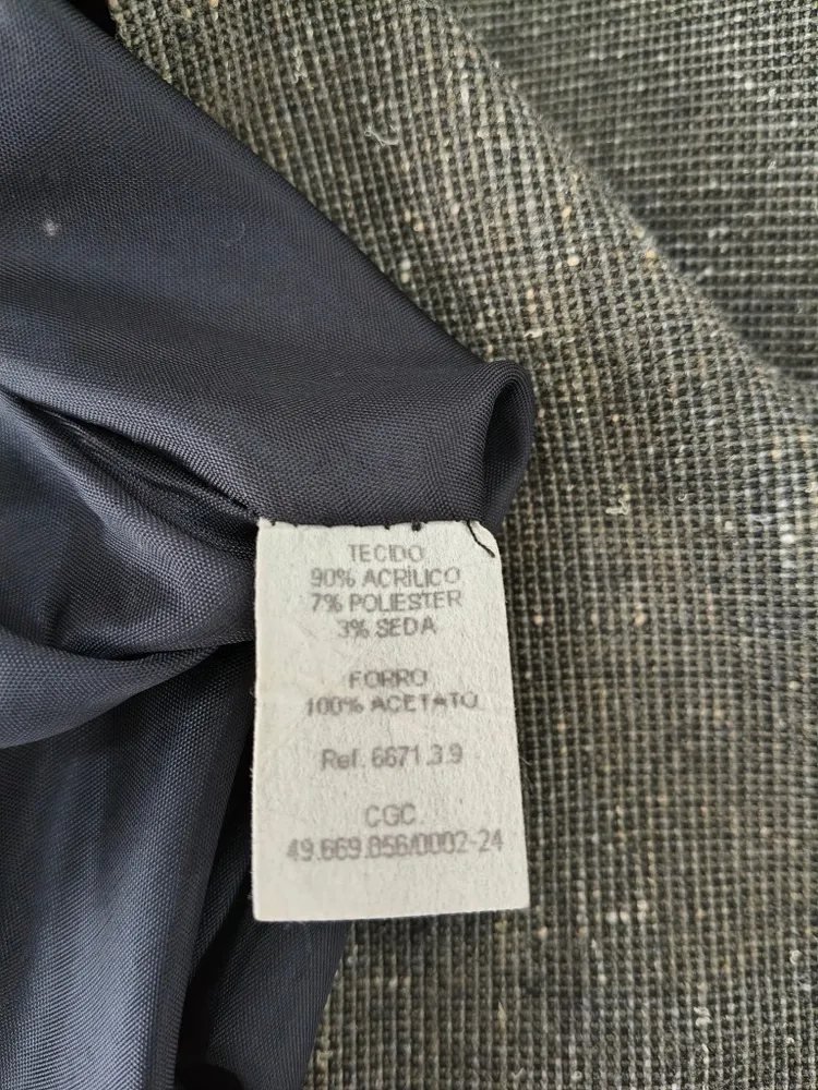 Saia de Alfaiataria Vintage CGC da LE LIS BLANC - Tam. 36