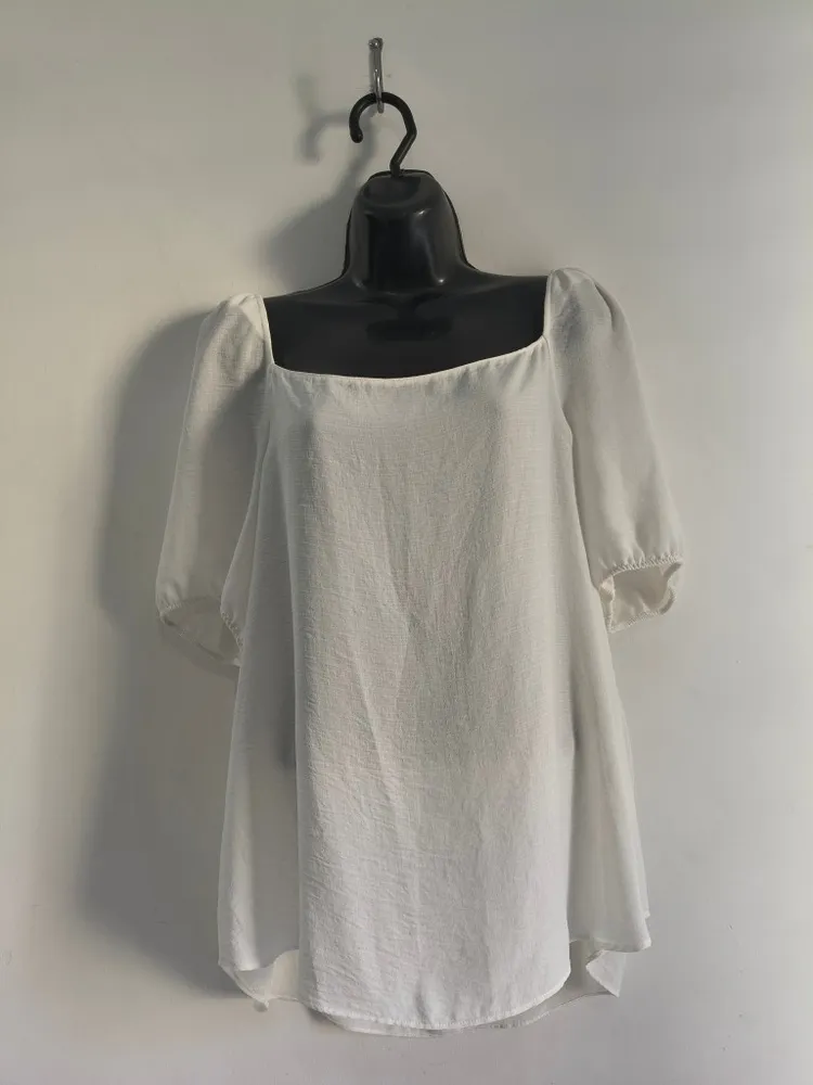 Blusa Feminina Branca da Yessica - Tam. GG